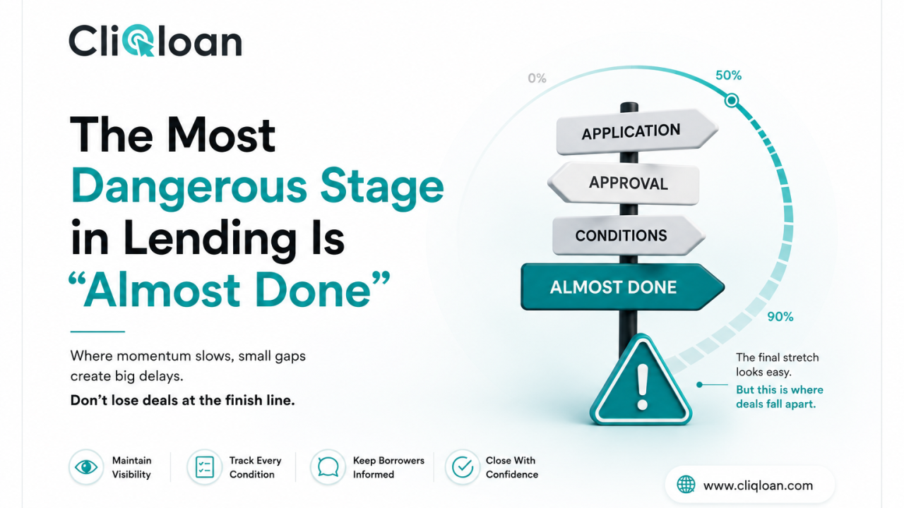 Illustration for The Most Dangerous Stage in Lending Is “Almost Done”