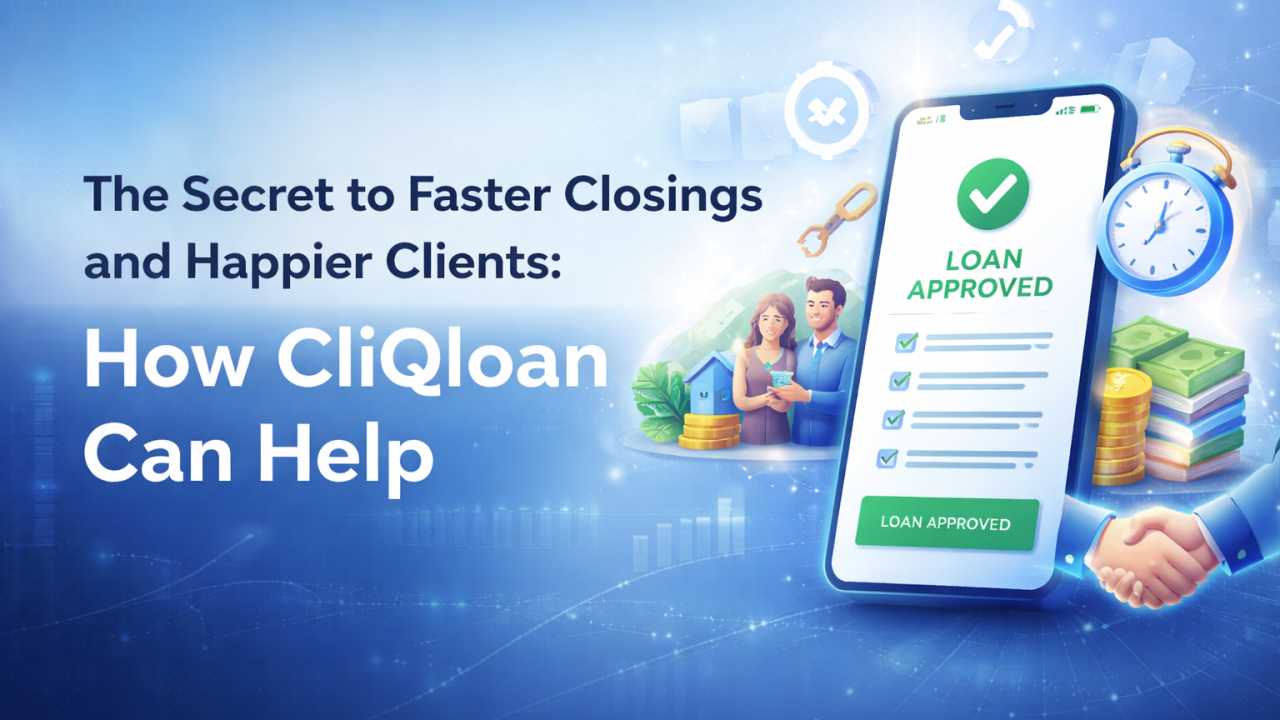 Illustration for The Secret to Faster Closings and Happier Clients: How CliQloan Can Help