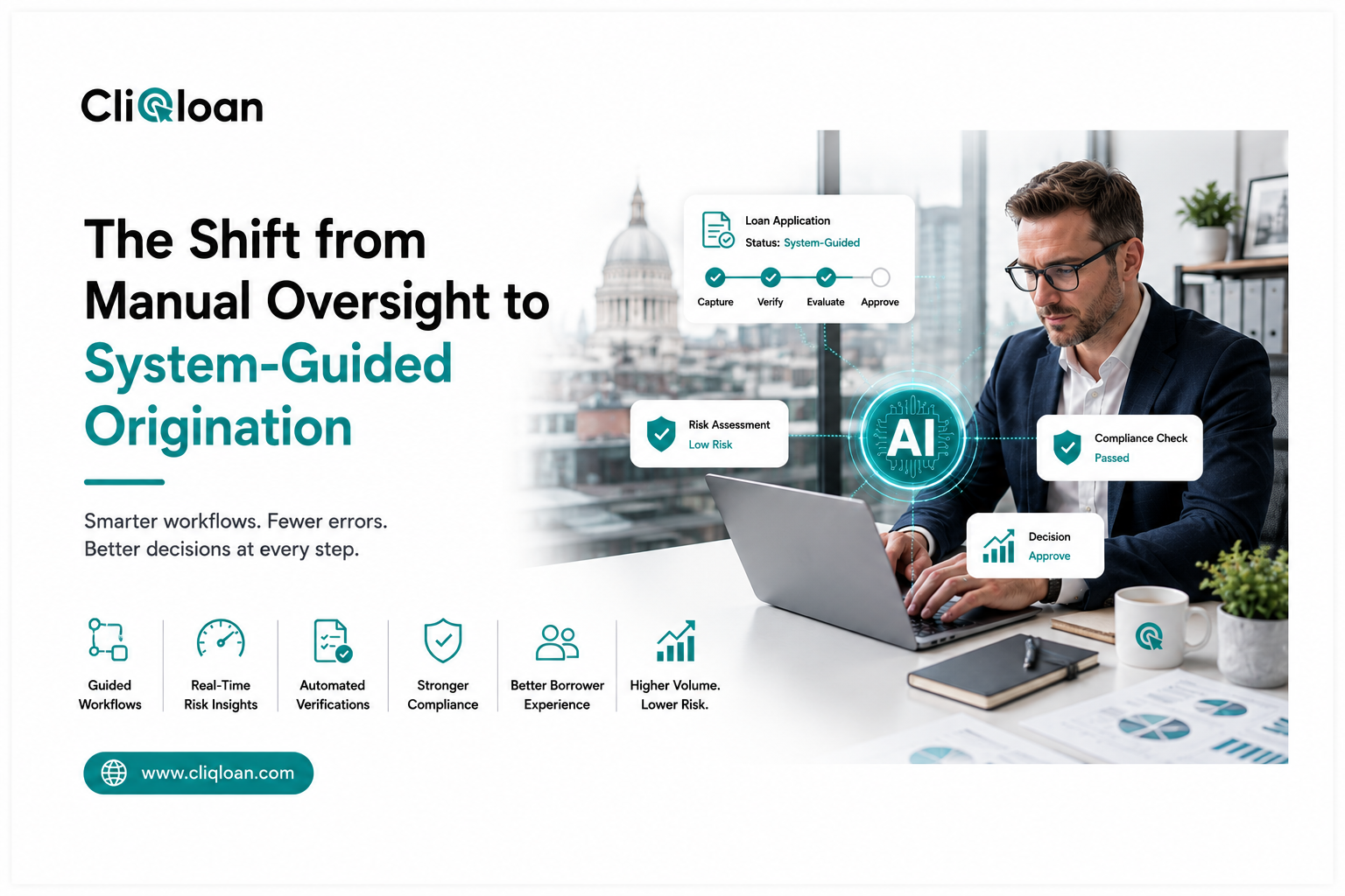 Illustration for The Shift from Manual Oversight to System-Guided Origination