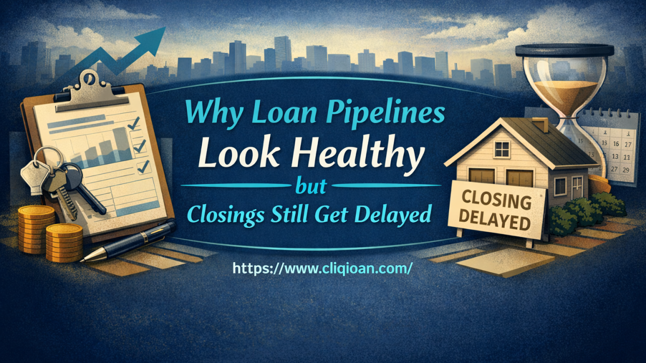 Illustration for Why Loan Pipelines Look Healthy but Closings Still Get Delayed