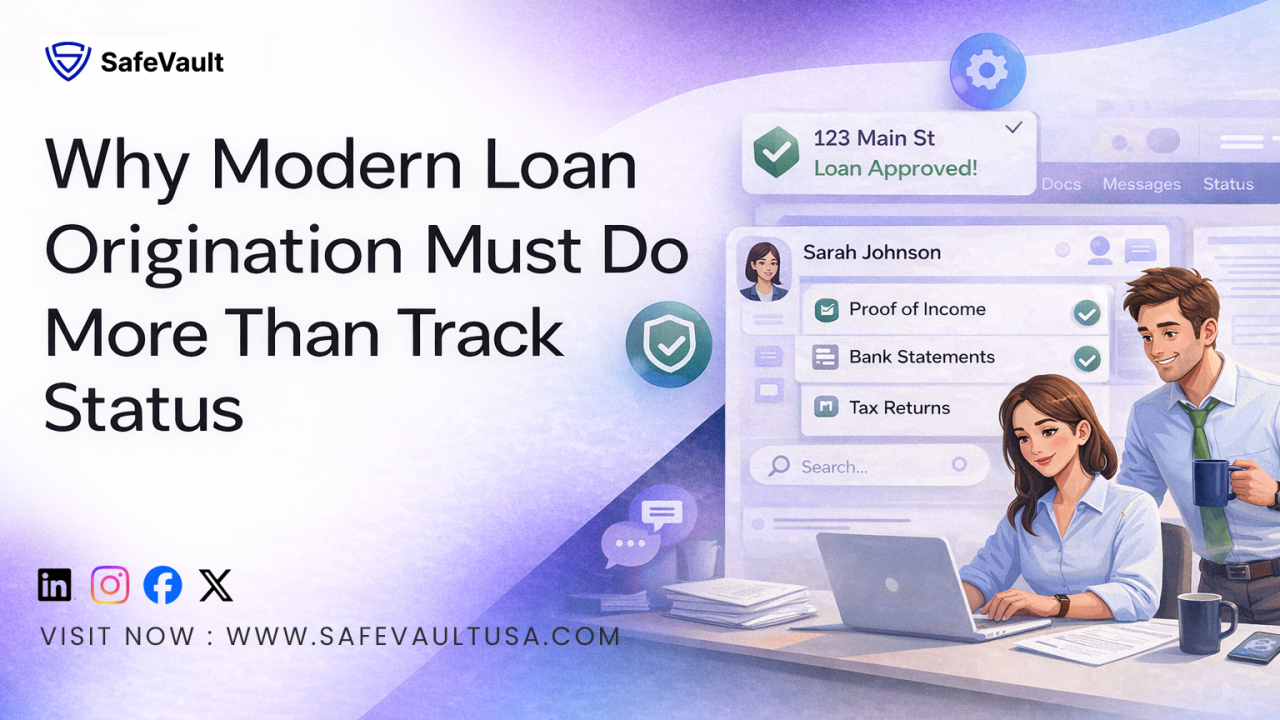 Illustration for Why Modern Loan Origination Must Do More Than Track Status