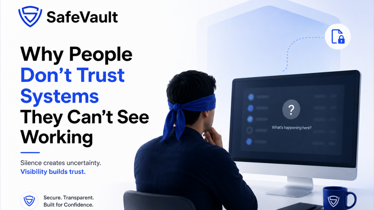 Illustration for Why People Don’t Trust Systems They Can’t See Working