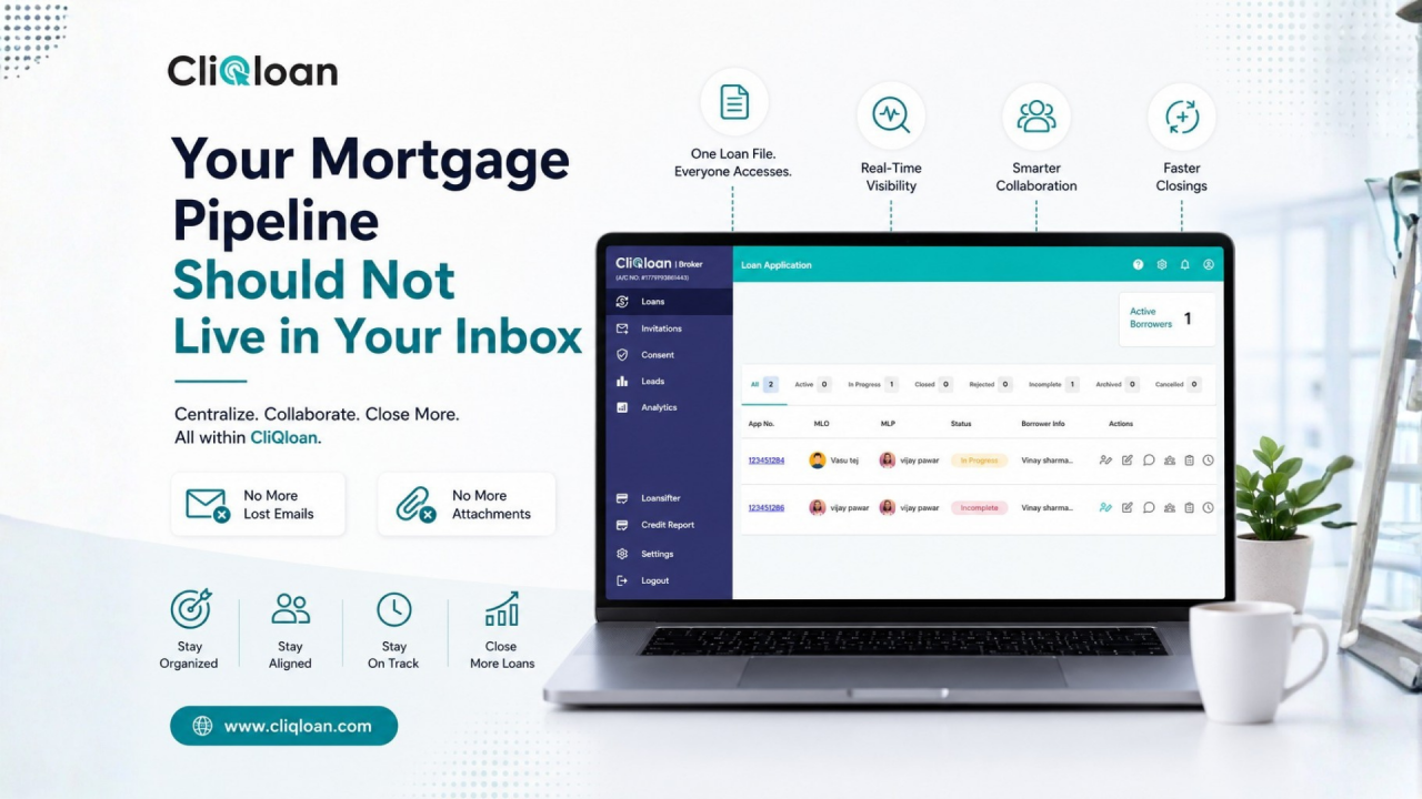 Illustration for Your Mortgage Pipeline Should Not Live in Your Inbox
